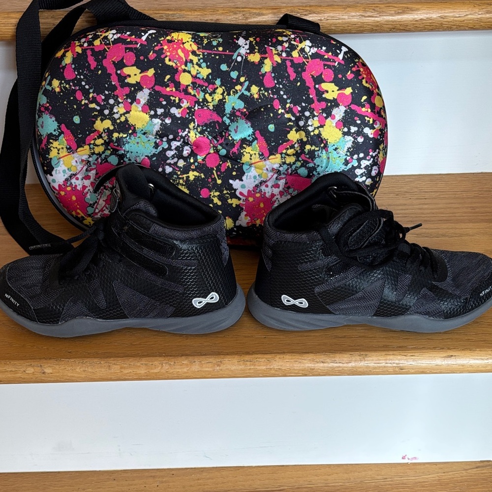 Stylish Kids Black Sneakers